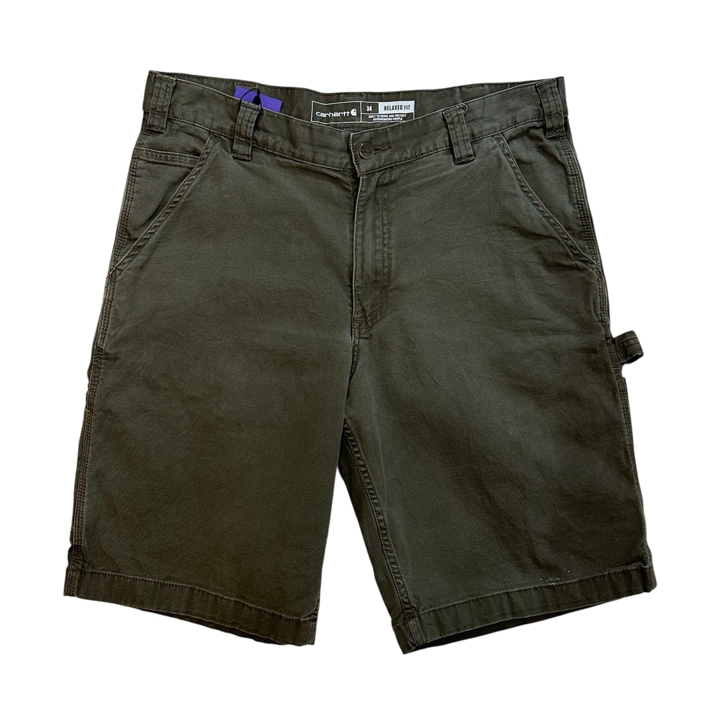 Carhartt Khaki Carpenter Jorts