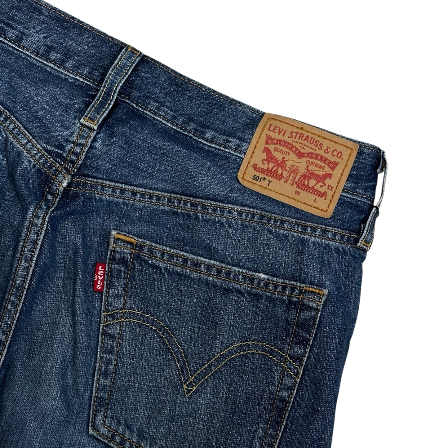Levi’s 501 T Blue Jeans