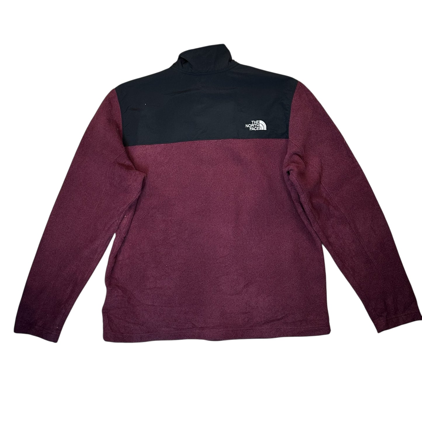 The North Face Denali Burgundy Quarter Zip Fleece