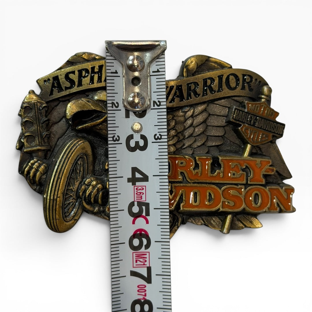 1992 Harley-Davidson Asphalt Warrior Belt Buckle