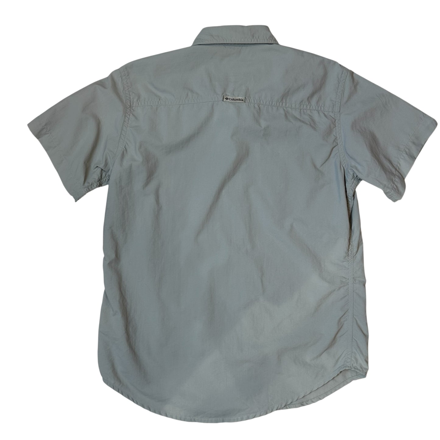 Columbia Beige Button Up Shirt