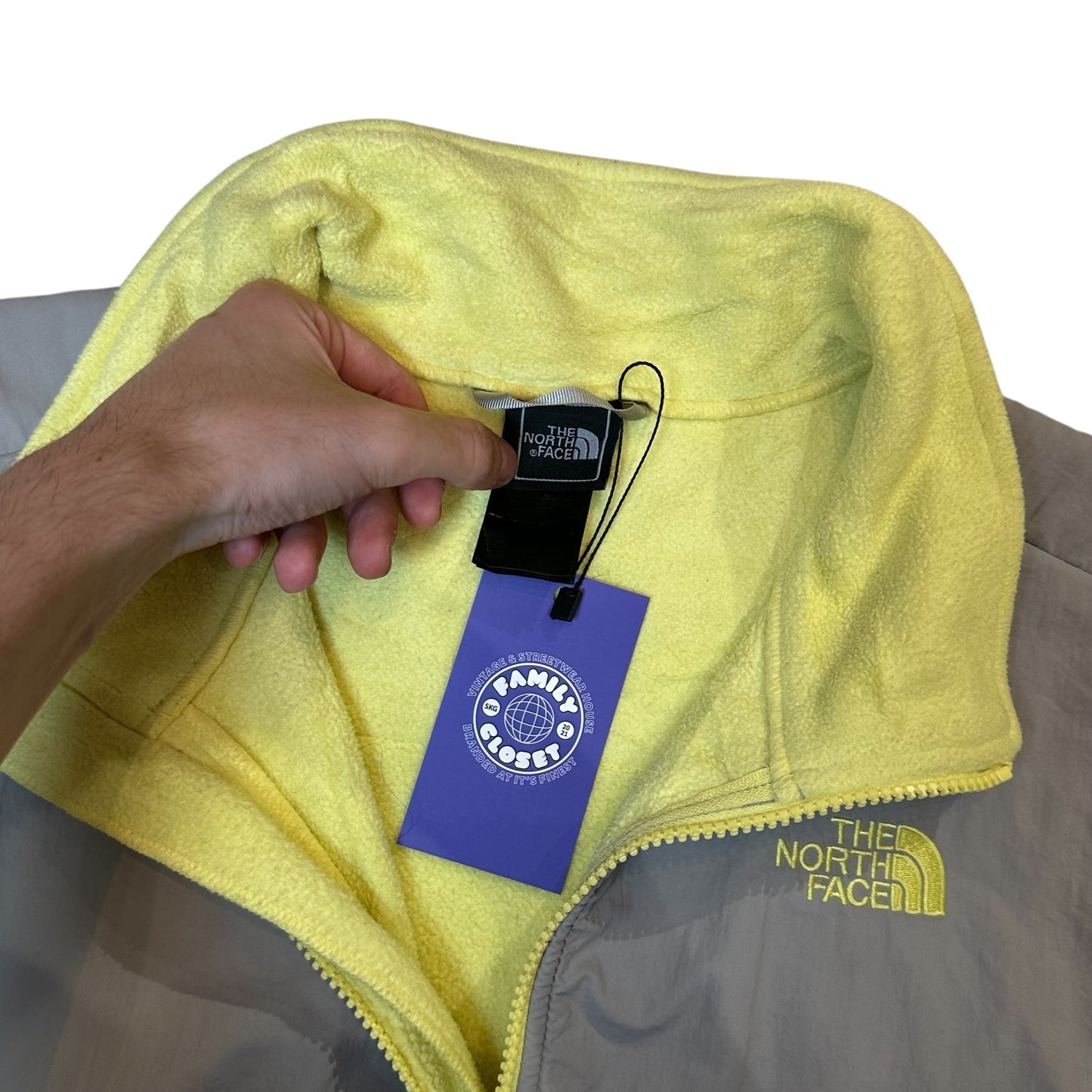 The North Face Yellow Denali Fleece