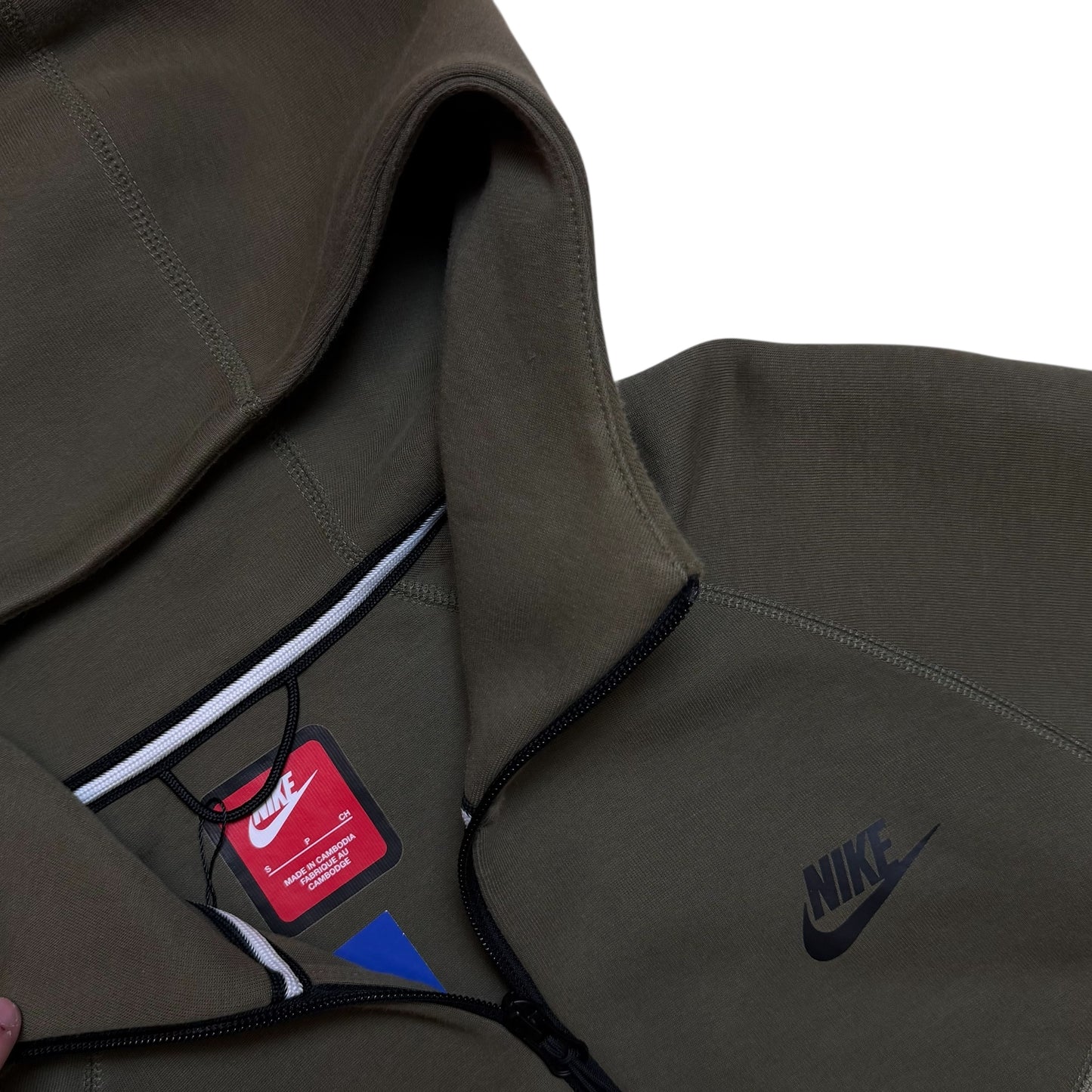 Nike Green TechFleece Zip Up