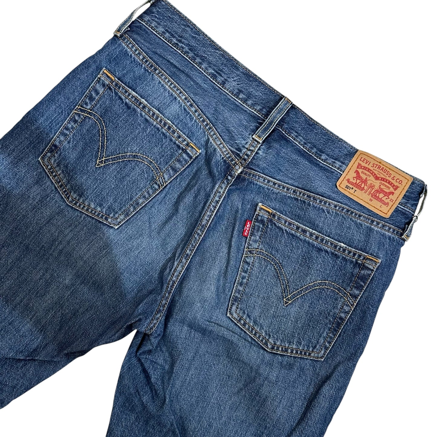 Levi’s 501 T Blue Jeans