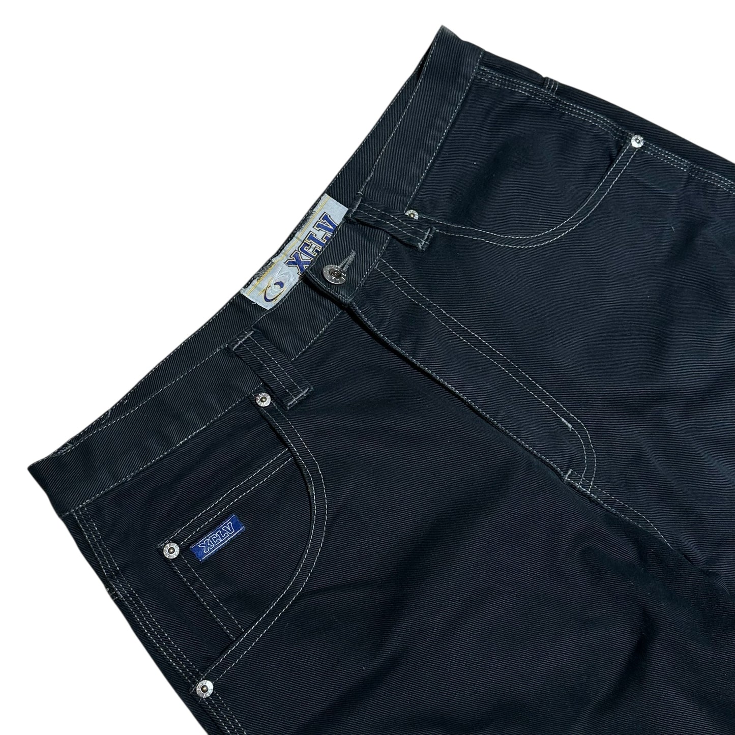 Baggy Vintage Black Carpenter Jeans