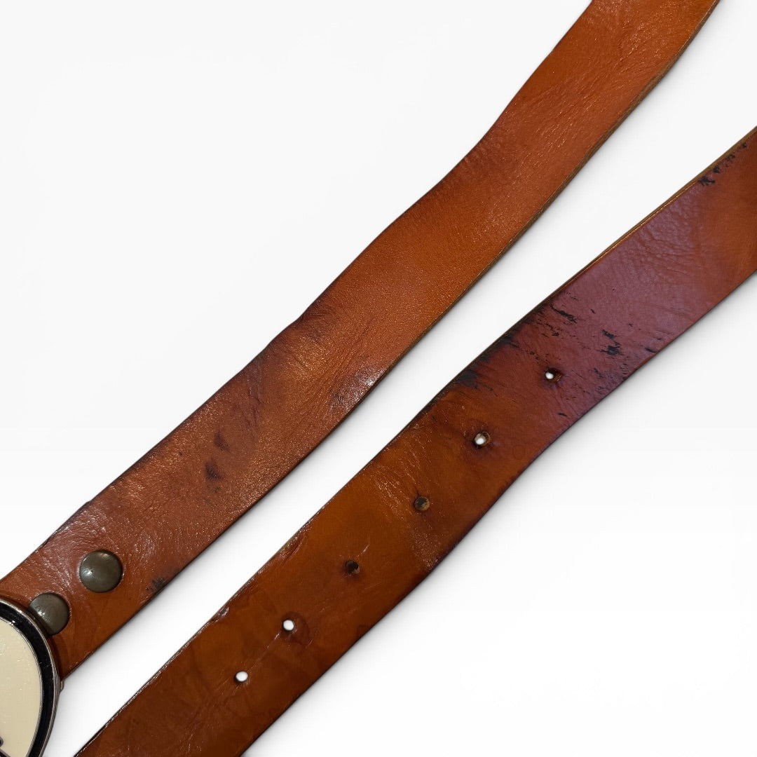 Vintage Waldes “Rock Star” Leather Belt