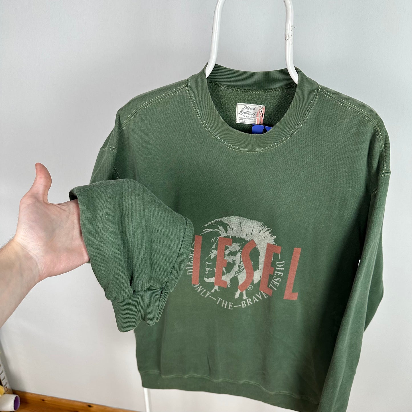 Diesel Vintage Khaki Crewneck