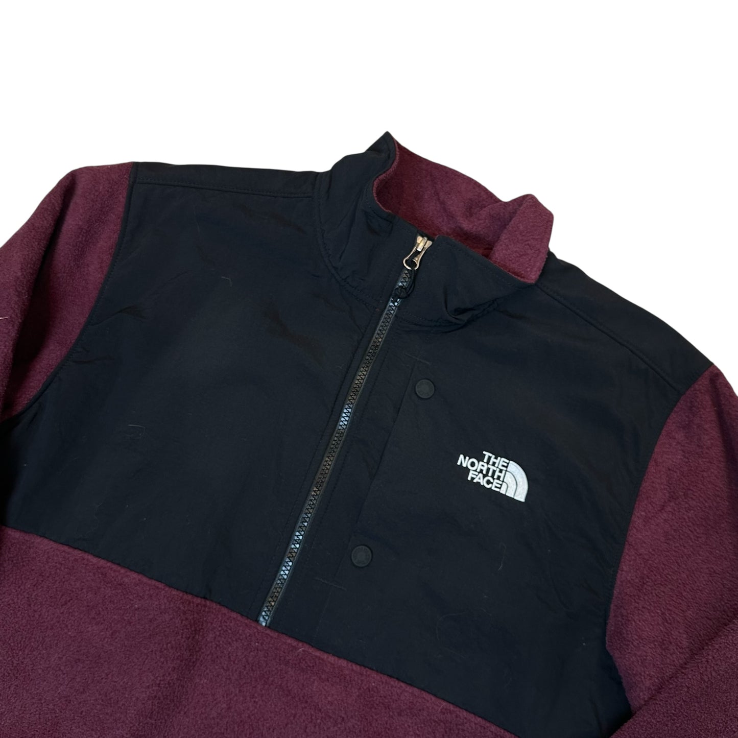 The North Face Denali Burgundy Quarter Zip Fleece