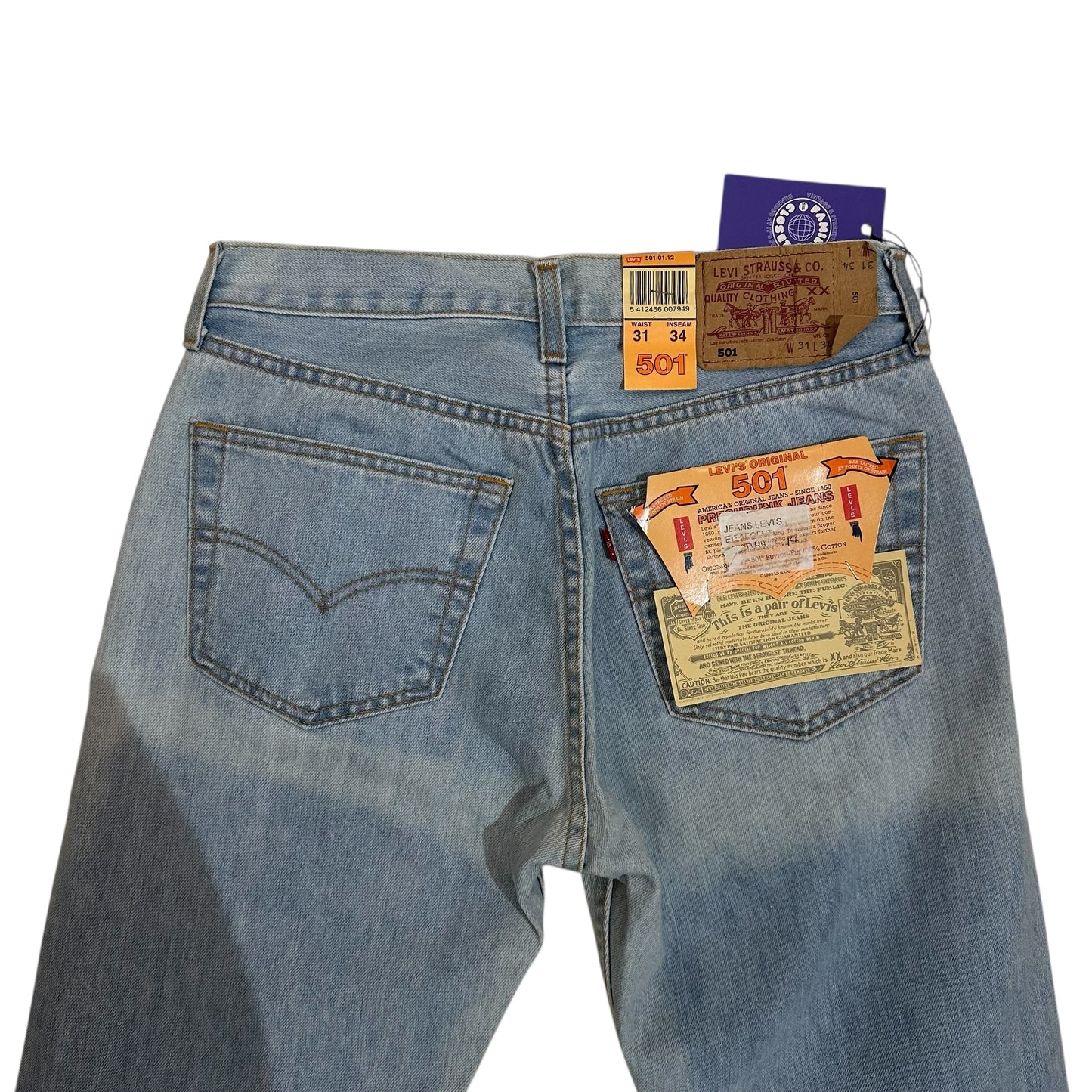 Dead Stock Levi’s 501 Classic Jeans