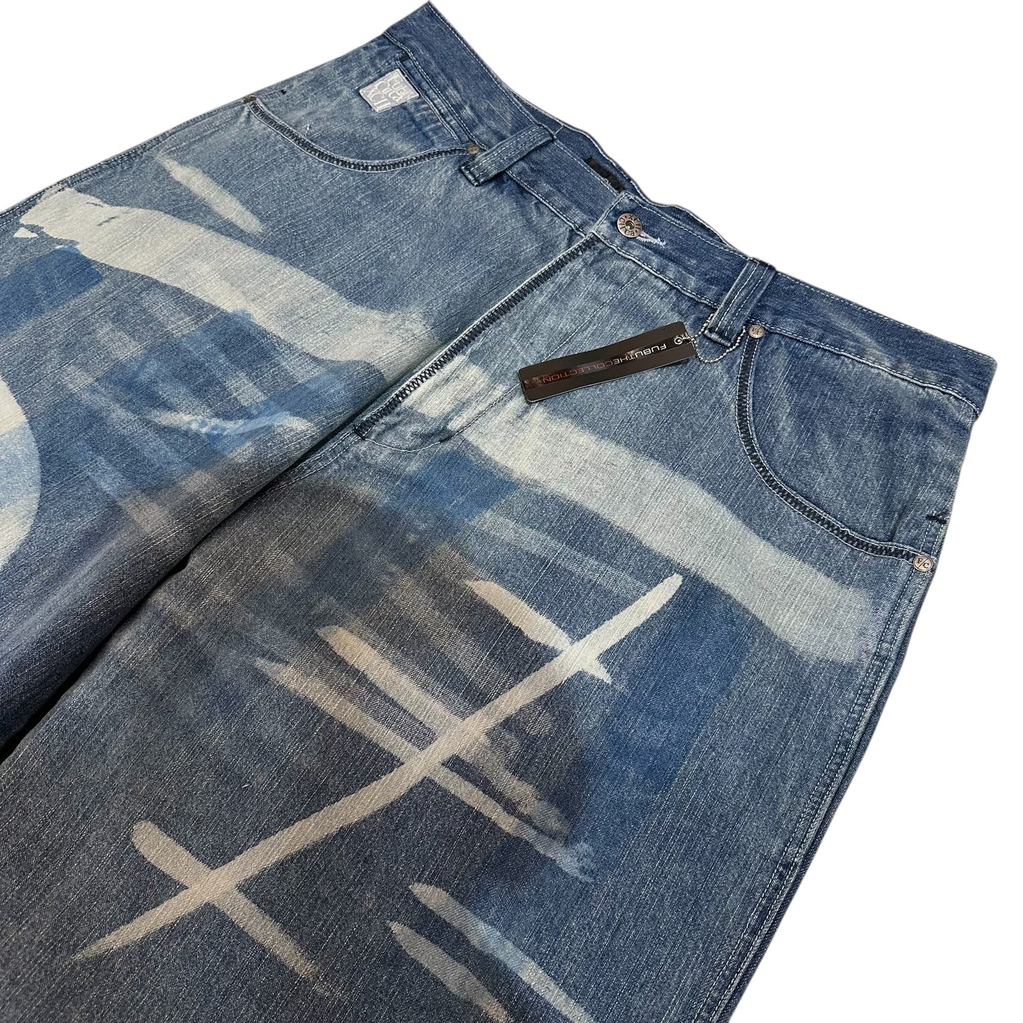 FUBU Dead Stock Baggy Blue Jeans