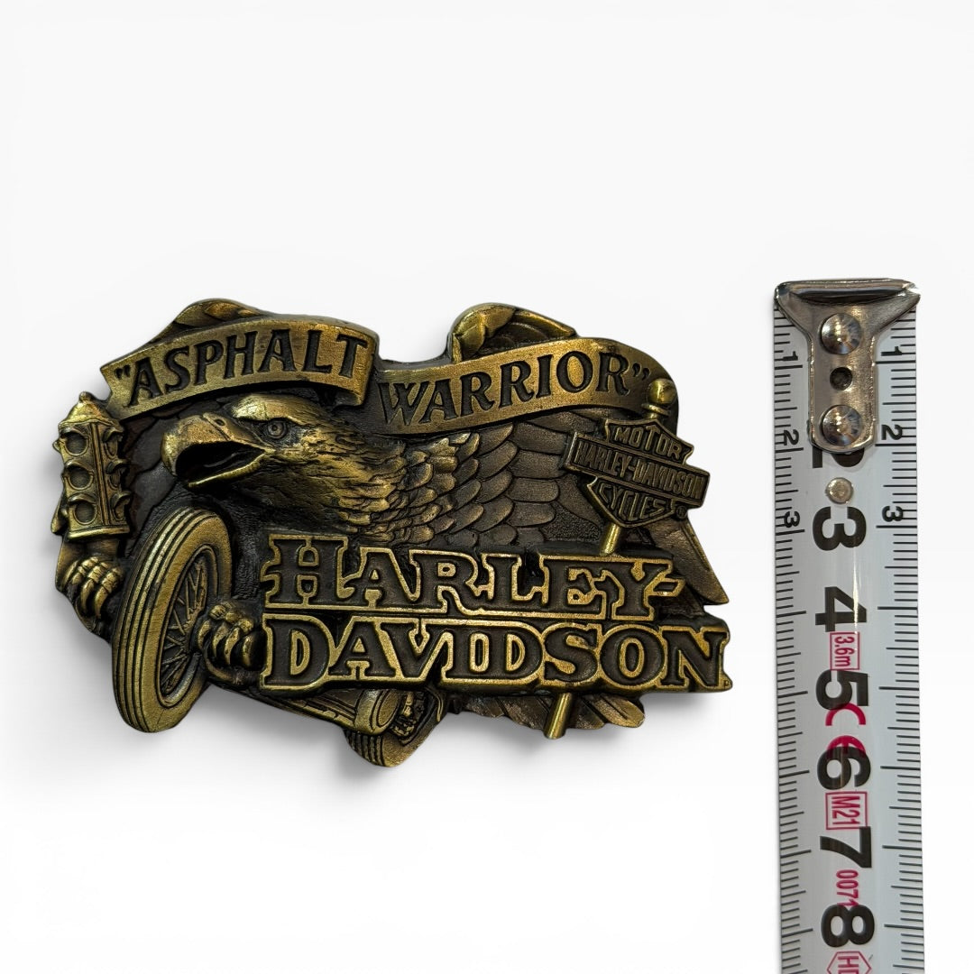 1992 Harley-Davidson Asphalt Warrior Belt Buckle