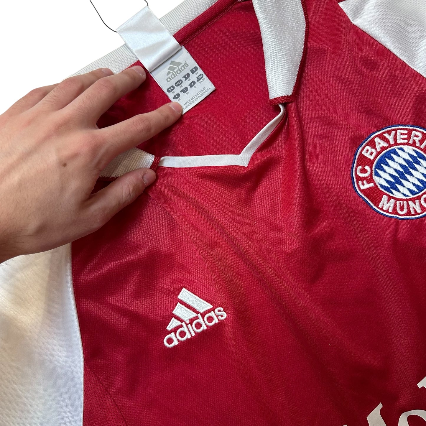 Adidas Bayern Munich 20 Salihamidzic 2003-2004 Football Jersey