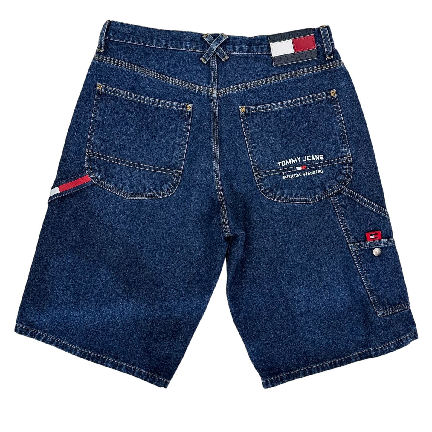 Vintage Tommy Jeans Baggy Carpenter Jean Bermuda