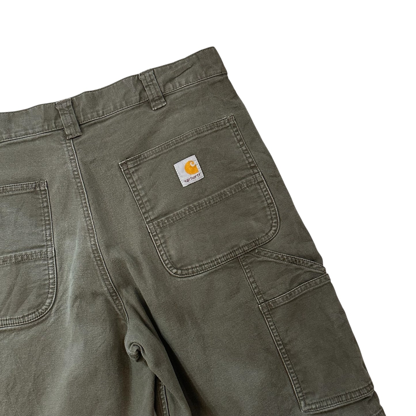 Carhartt Khaki Carpenter Jorts