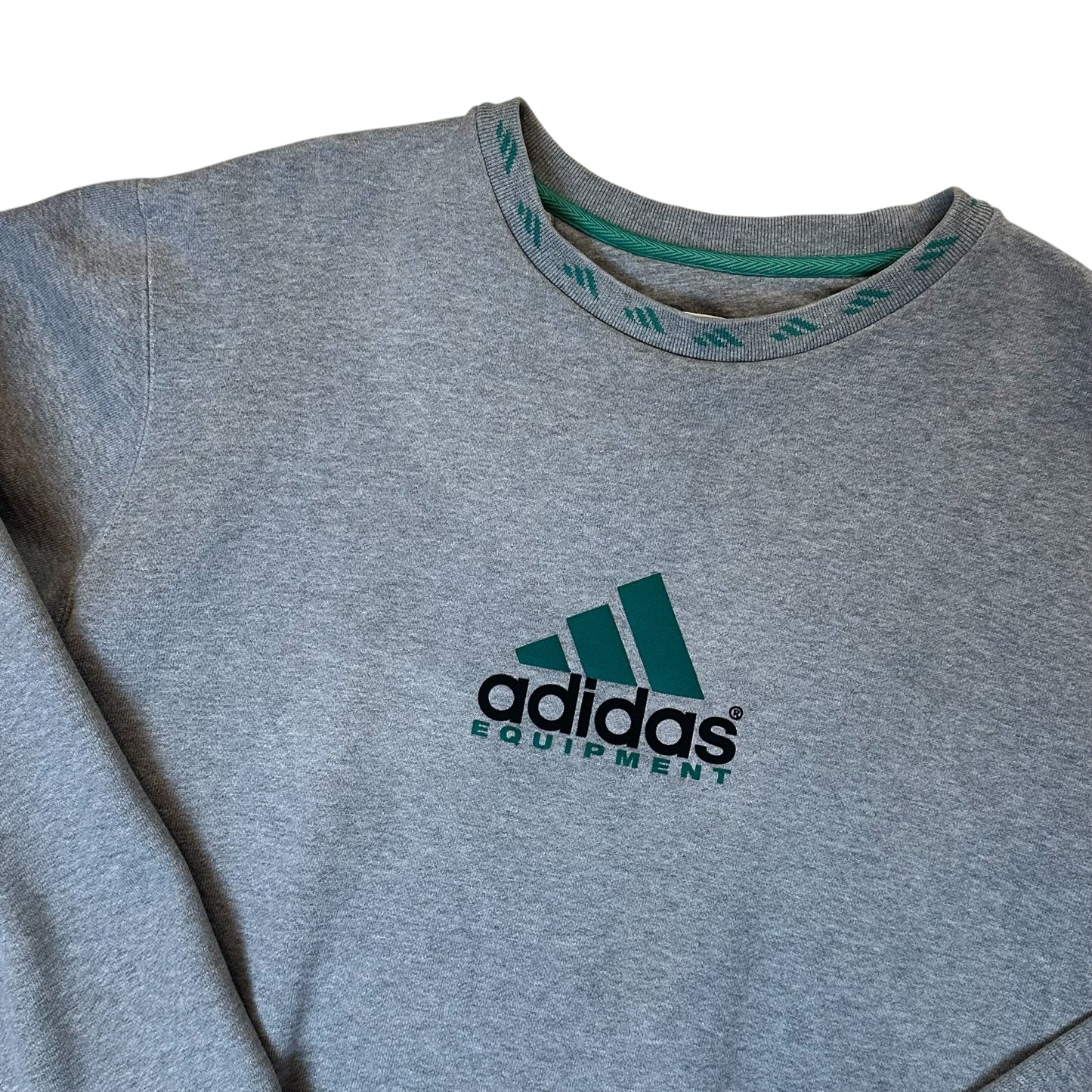 Adidas Vintage Equipment Grey Crewneck