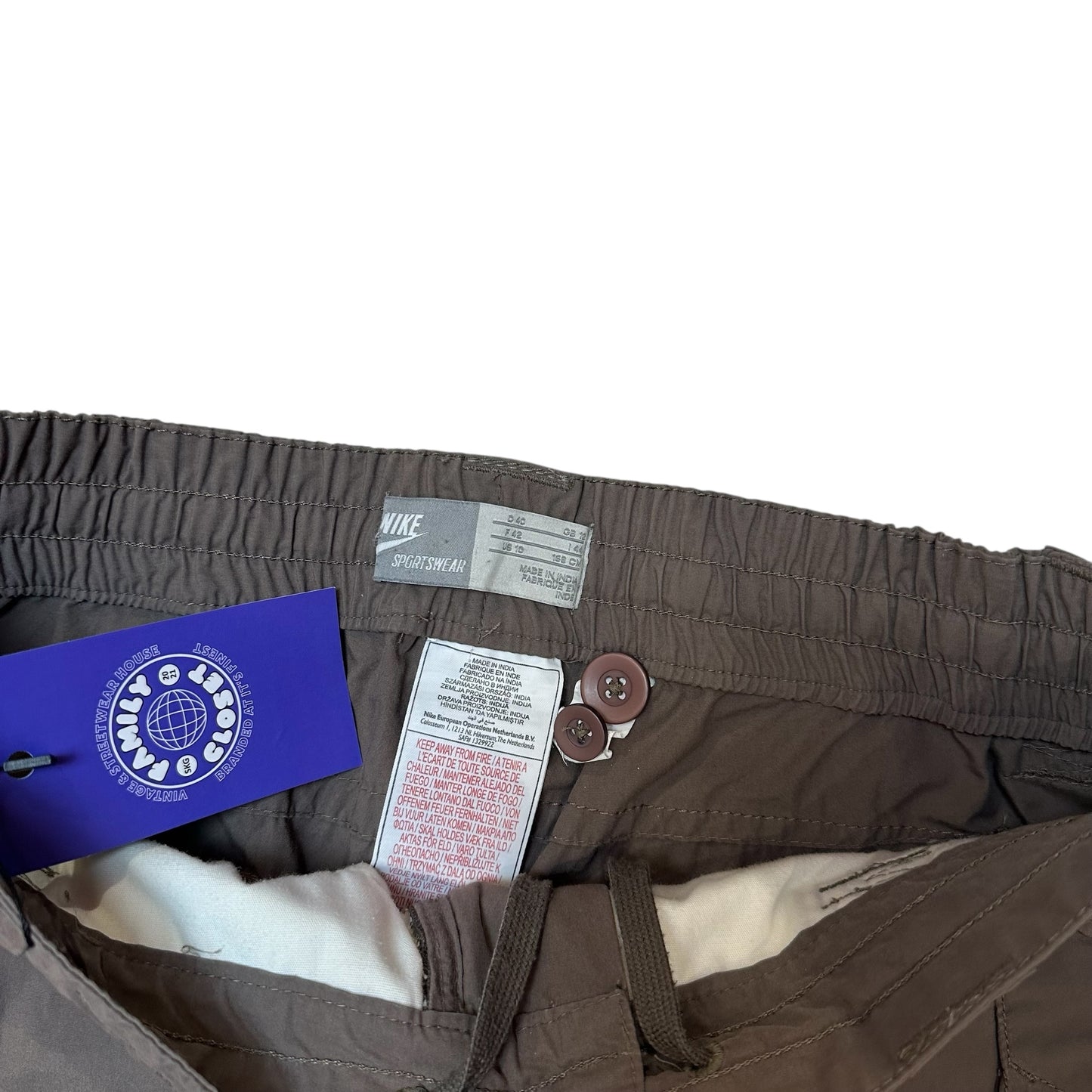 Vintage Nike Brown WindPants