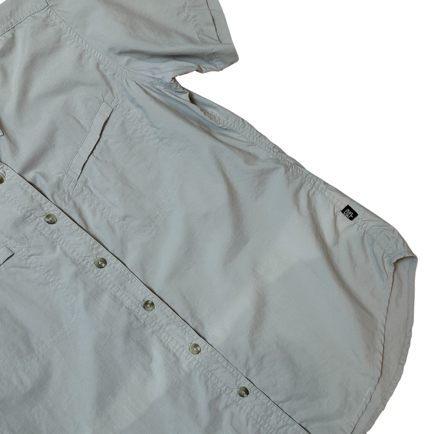 Columbia Beige Button Up Shirt