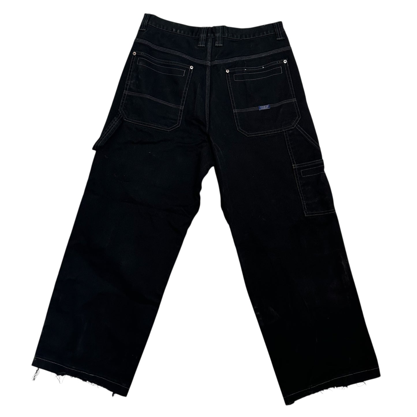 Baggy Vintage Black Carpenter Jeans