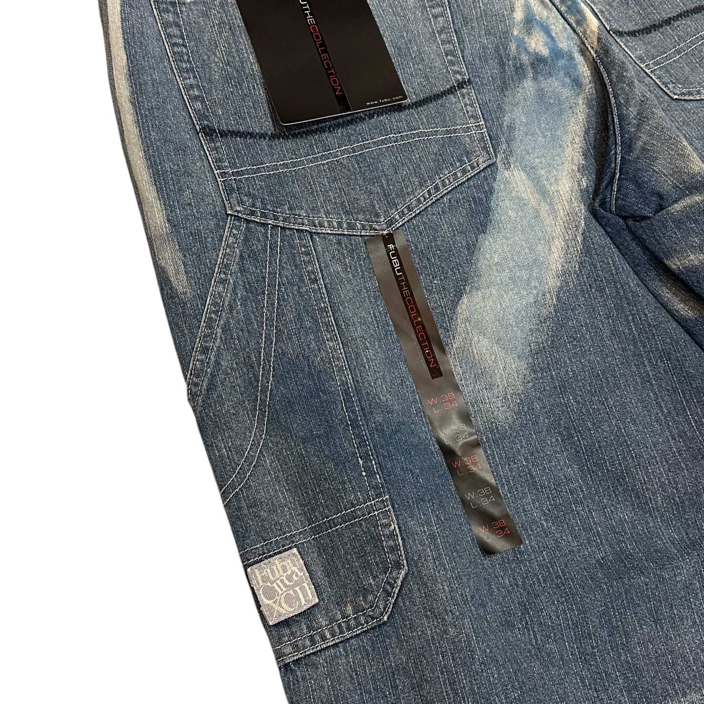 FUBU Dead Stock Baggy Blue Jeans