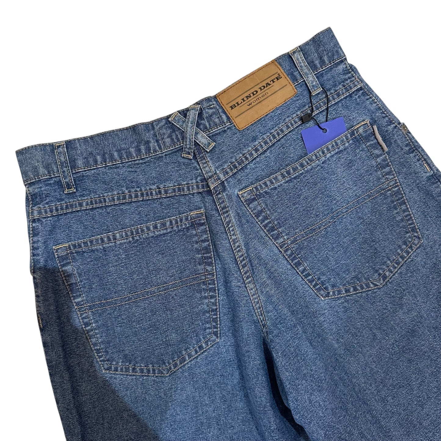 Vintage Loose Jean Bermuda