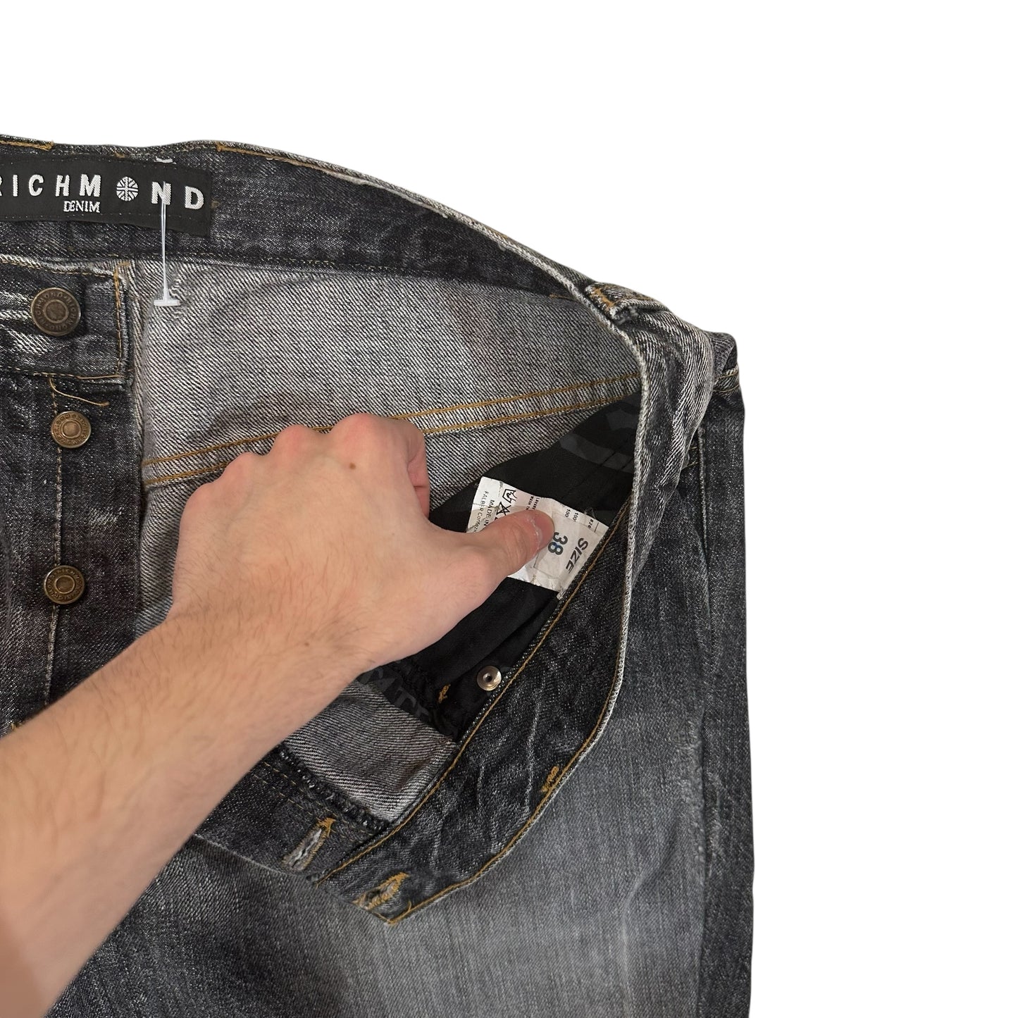 “Richmond Denim” Graphic Jeans