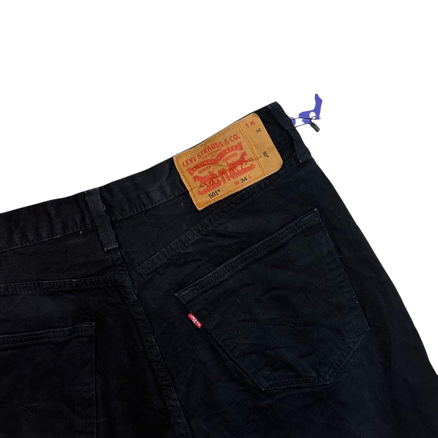 Levi’s Black Jean Bermuda