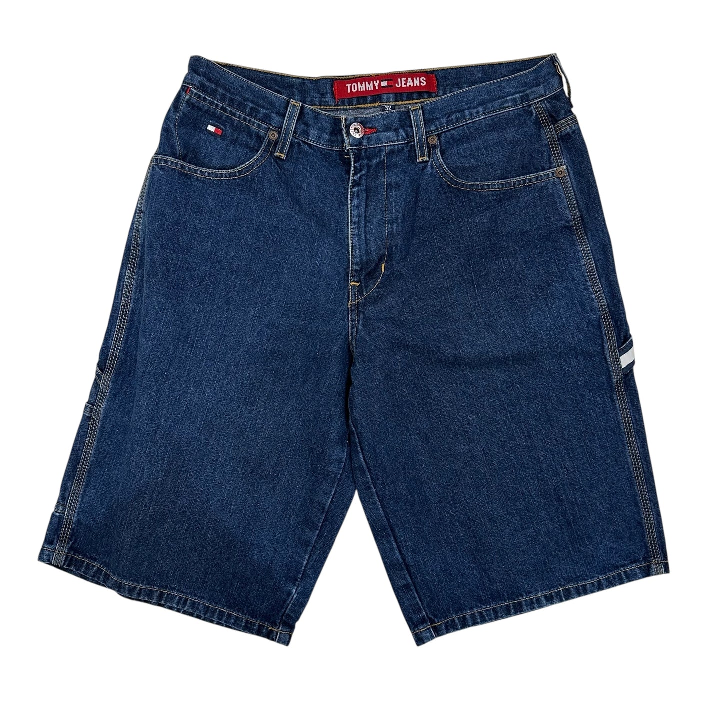 Vintage Tommy Jeans Baggy Carpenter Jean Bermuda