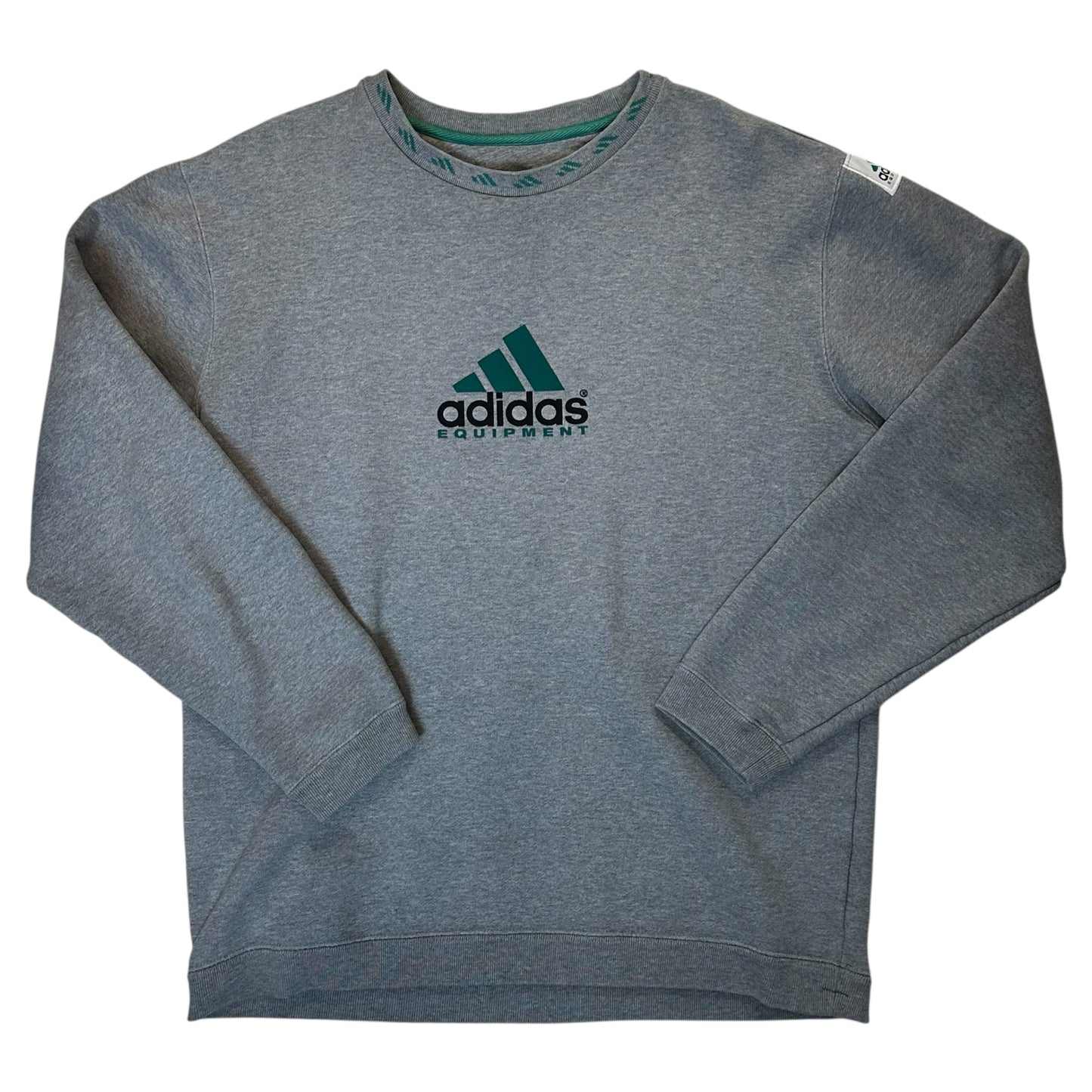 Adidas Vintage Equipment Grey Crewneck