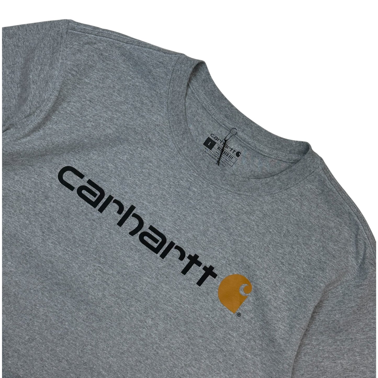 Carhartt Grey Logo T-Shirt