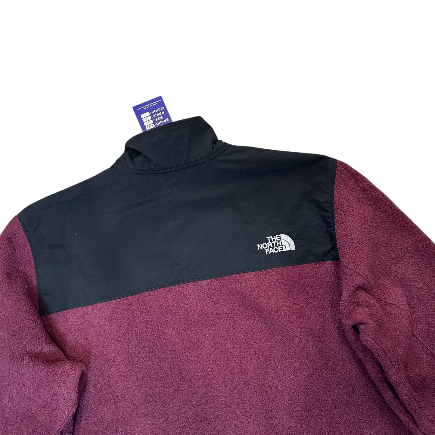 The North Face Denali Burgundy Quarter Zip Fleece
