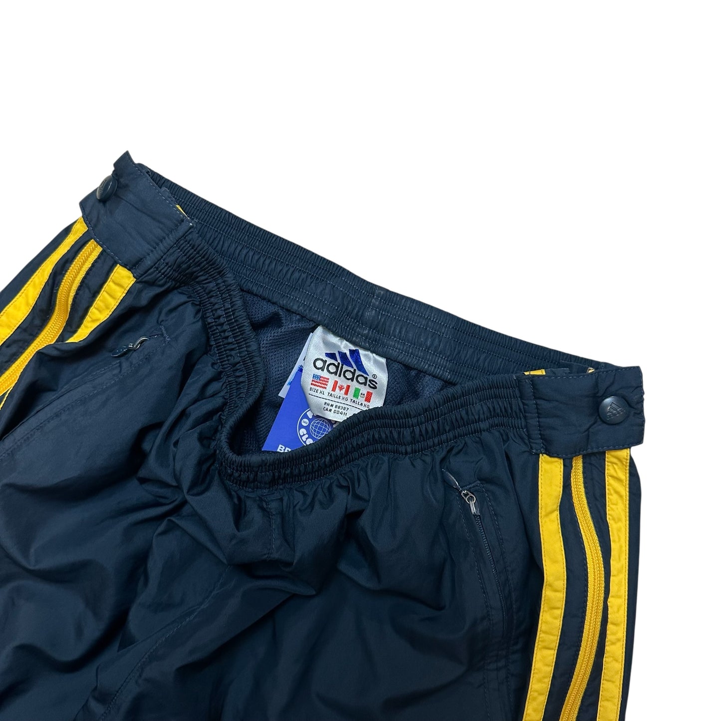 Vintage Adidas WindPants with Zippers