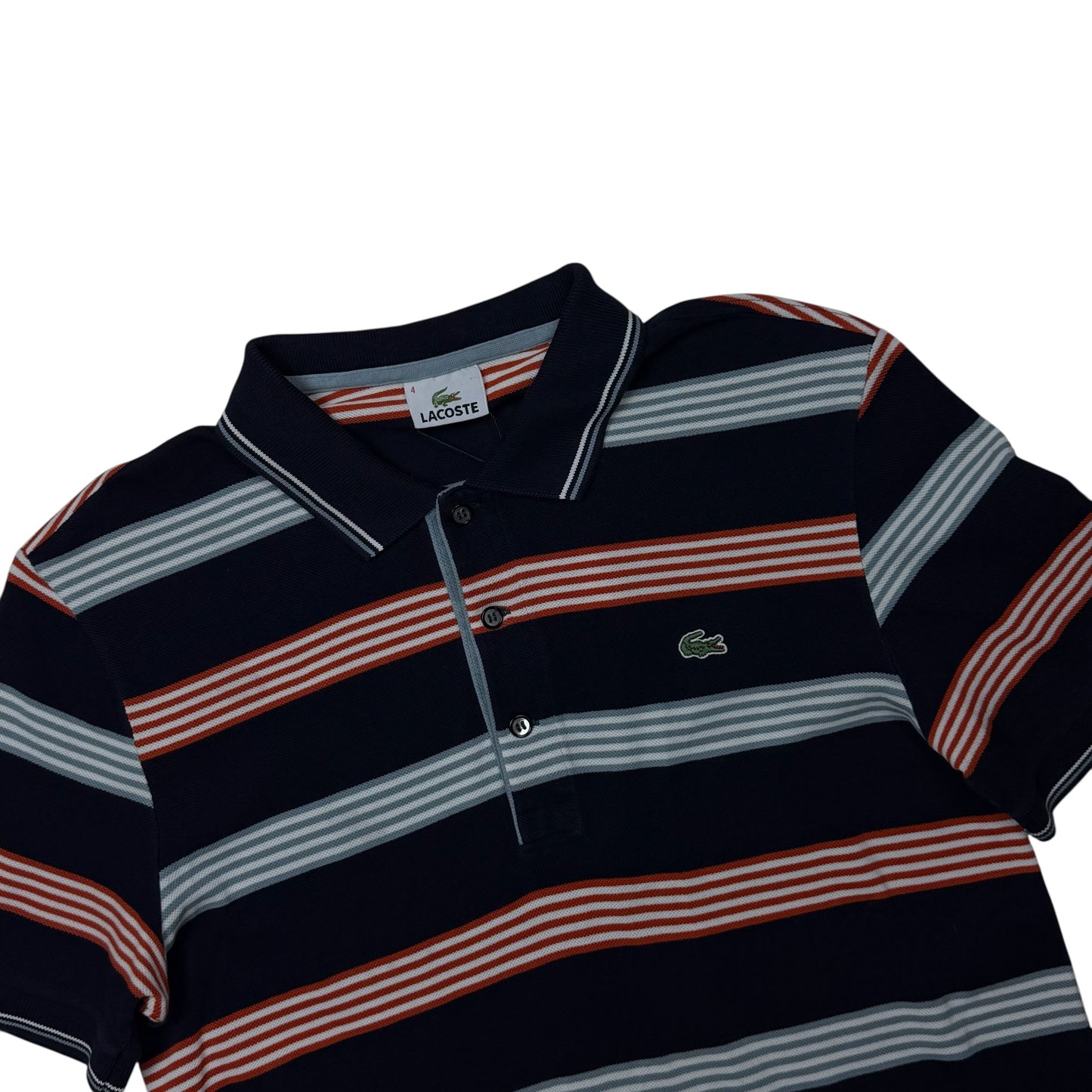 Vintage Lacoste Stripped Polo