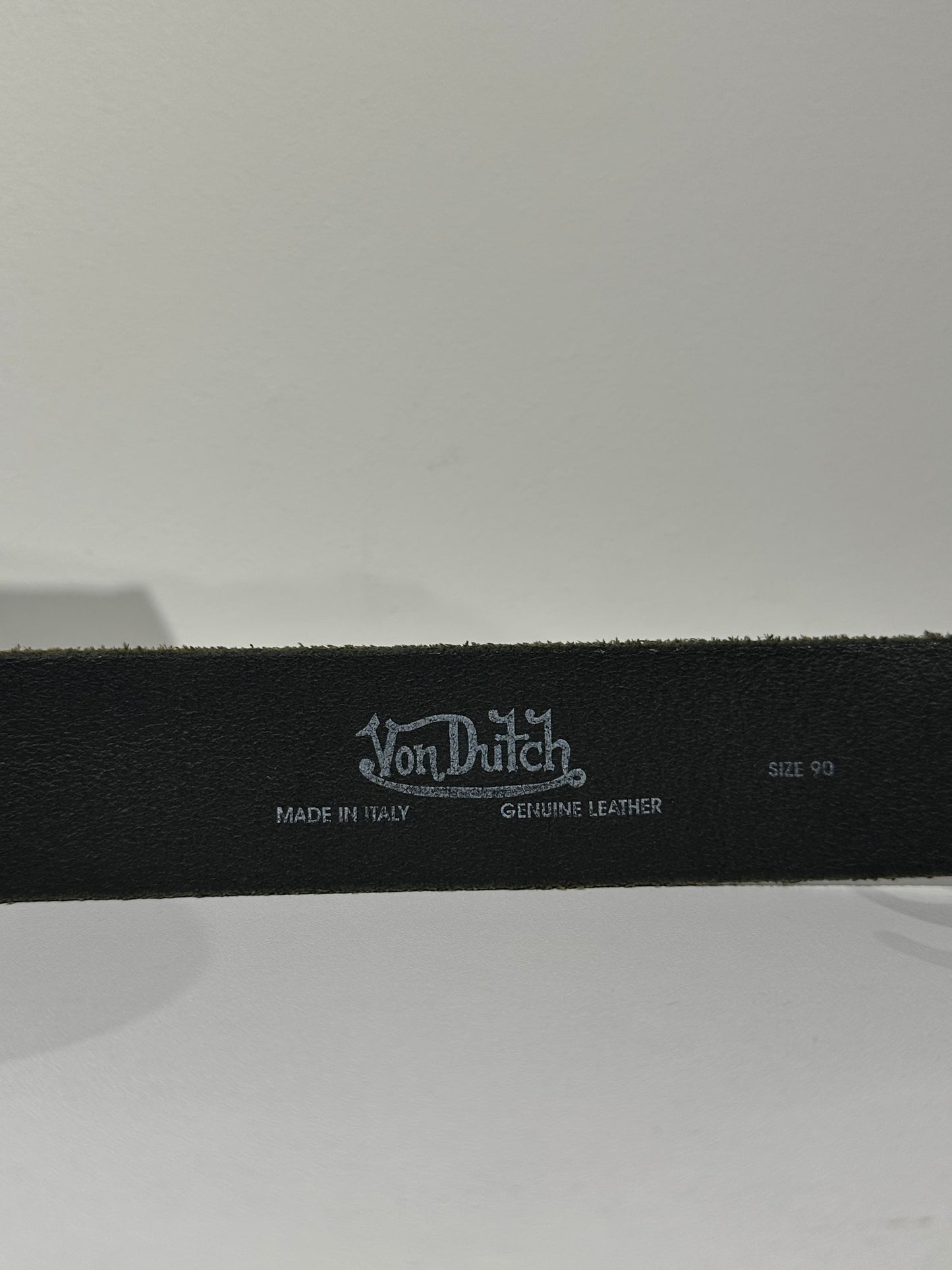 Von Dutch Leather Belt