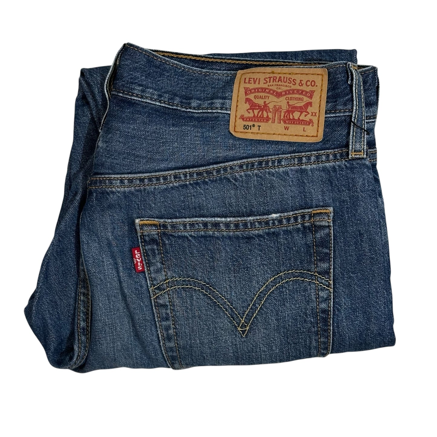 Levi’s 501 T Blue Jeans
