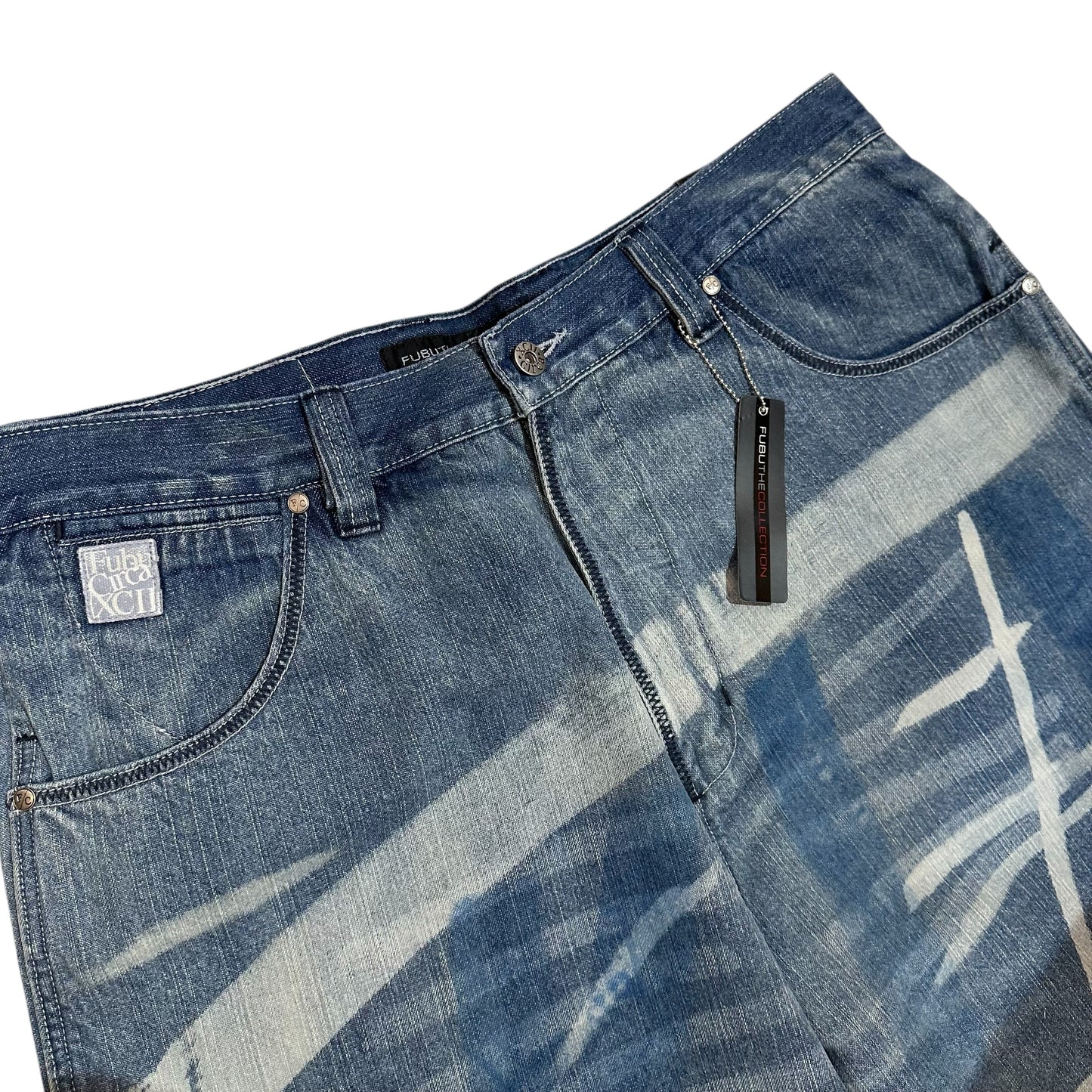 FUBU Dead Stock Baggy Blue Jeans