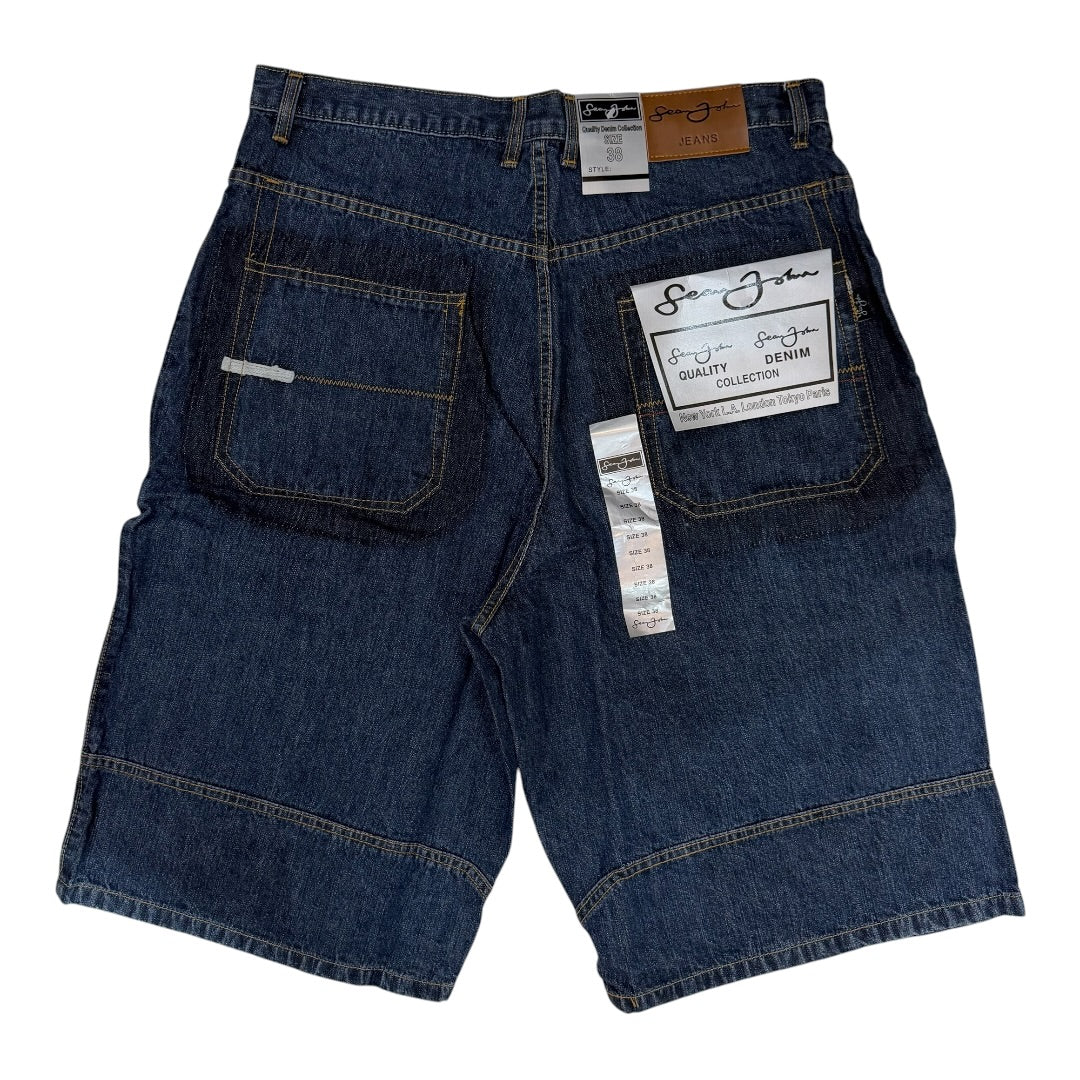 Sean John Y2K Baggy Denim Utility Shorts