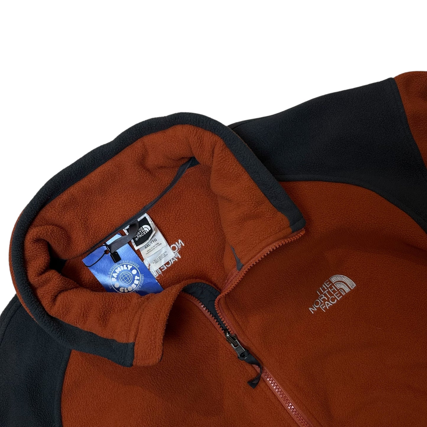 The North Face Orange Fleece