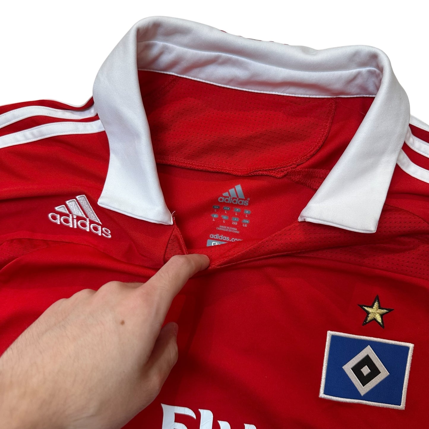 Adidas Hamburg Reinhardt 4 2007-08 Football Jersey Polo