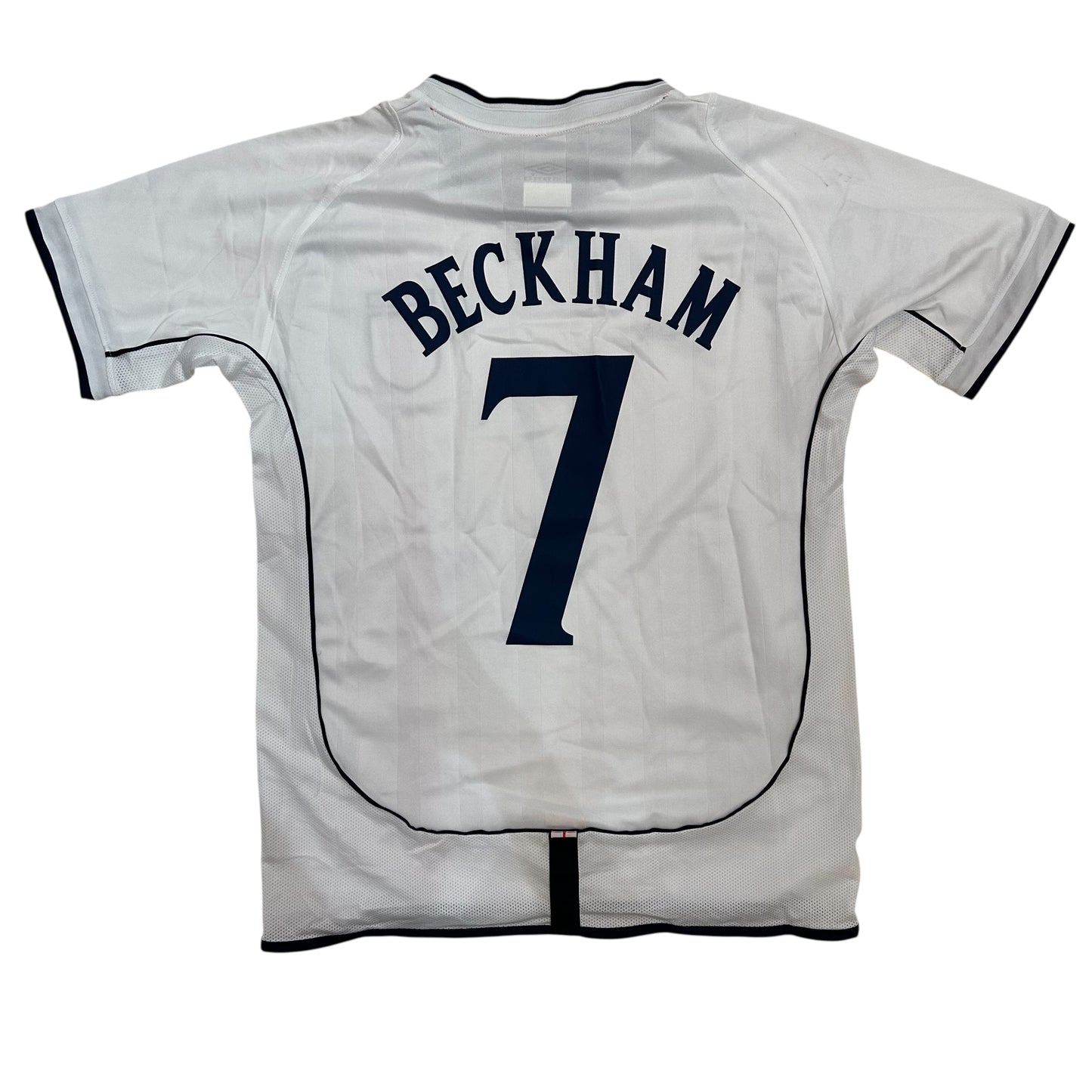 Umbro England 2002 David Beckham “7” Football Jersey