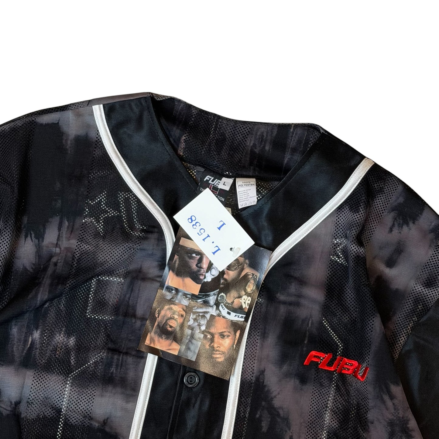Vintage Dead Stock FUBU Button Up Jersey
