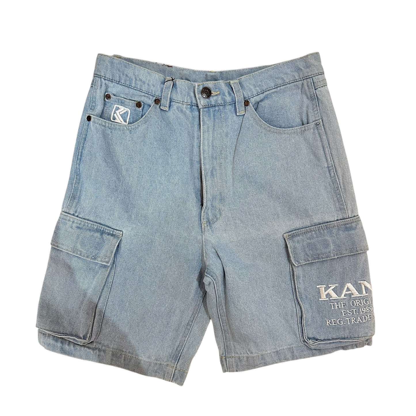 Karl Kani Jean Cargo Shorts