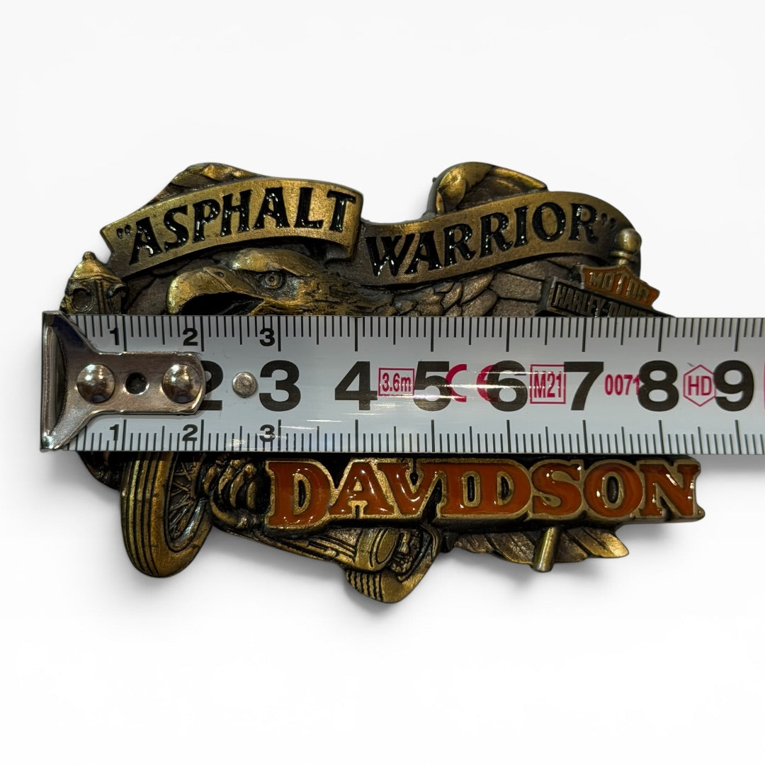 1992 Harley-Davidson Asphalt Warrior Belt Buckle