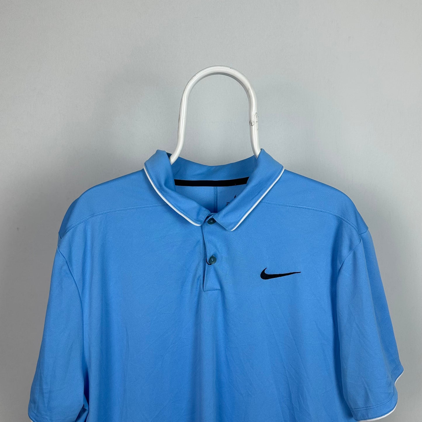 Nike Blue Dri-Fit Polo