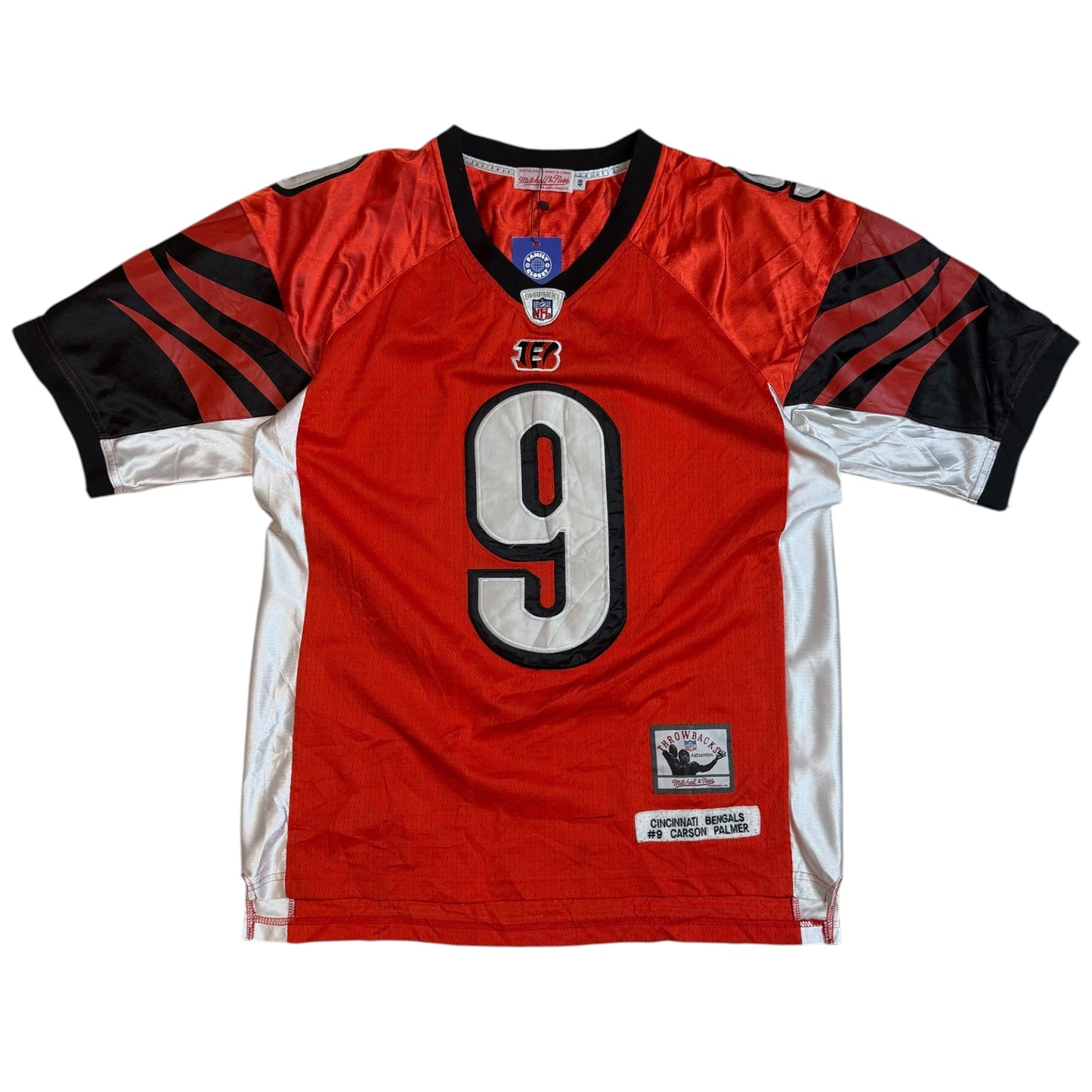 Vintage Cincinnati Bengals Carson Palmer #9 NFL Jersey
