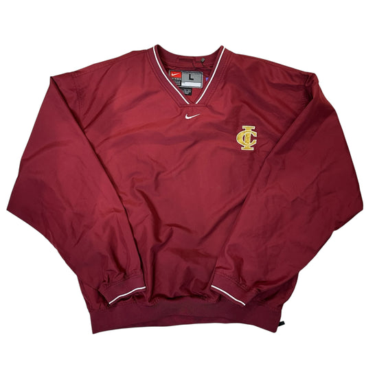 Vintage Nike Team Burgundy Windbreaker Jacket