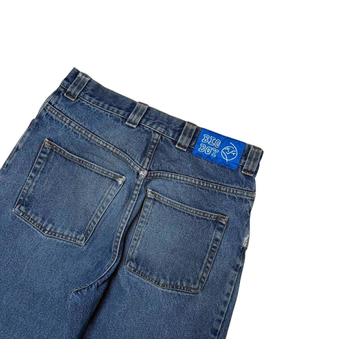 Big Boy Baggy Blue Jeans