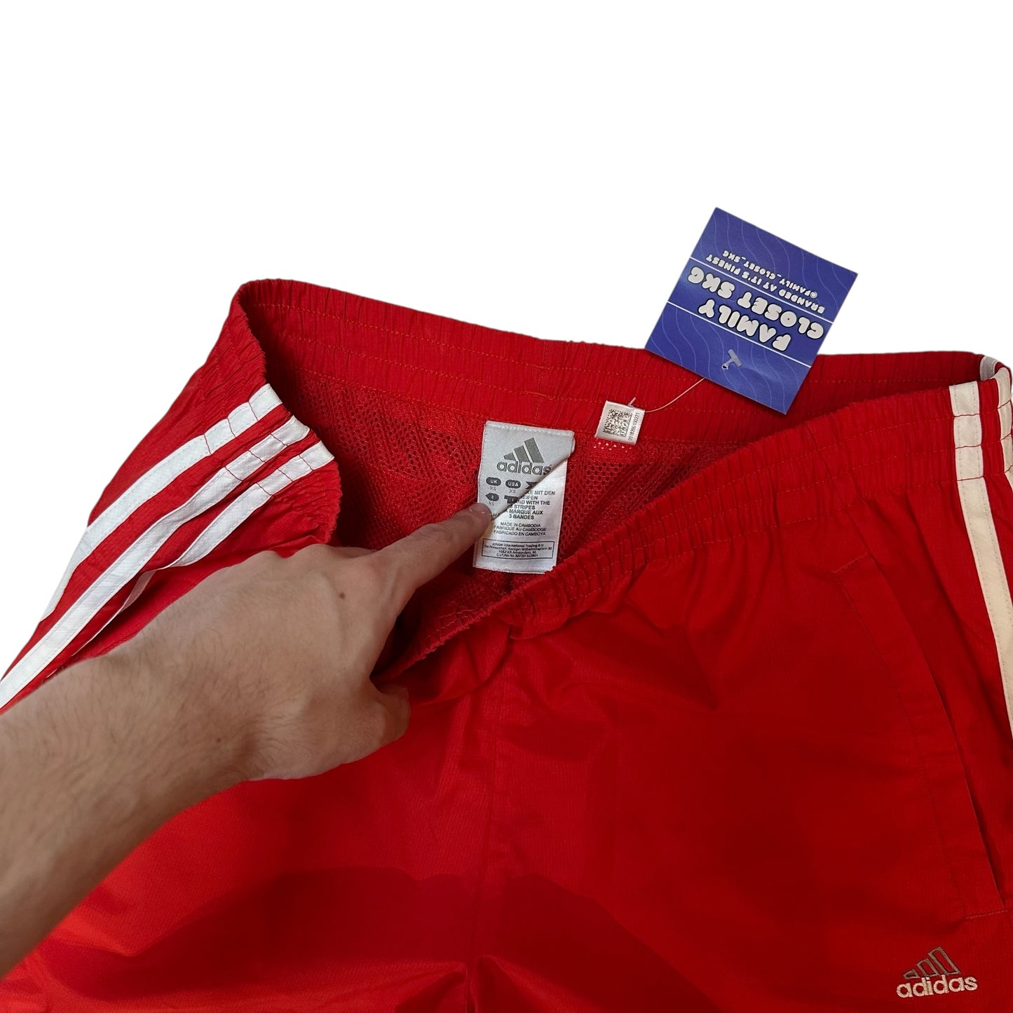 Vintage Adidas Cargo 3/4 Parachute Pants