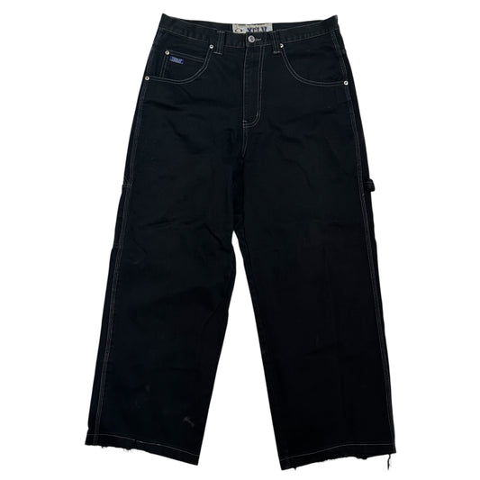 Baggy Vintage Black Carpenter Jeans