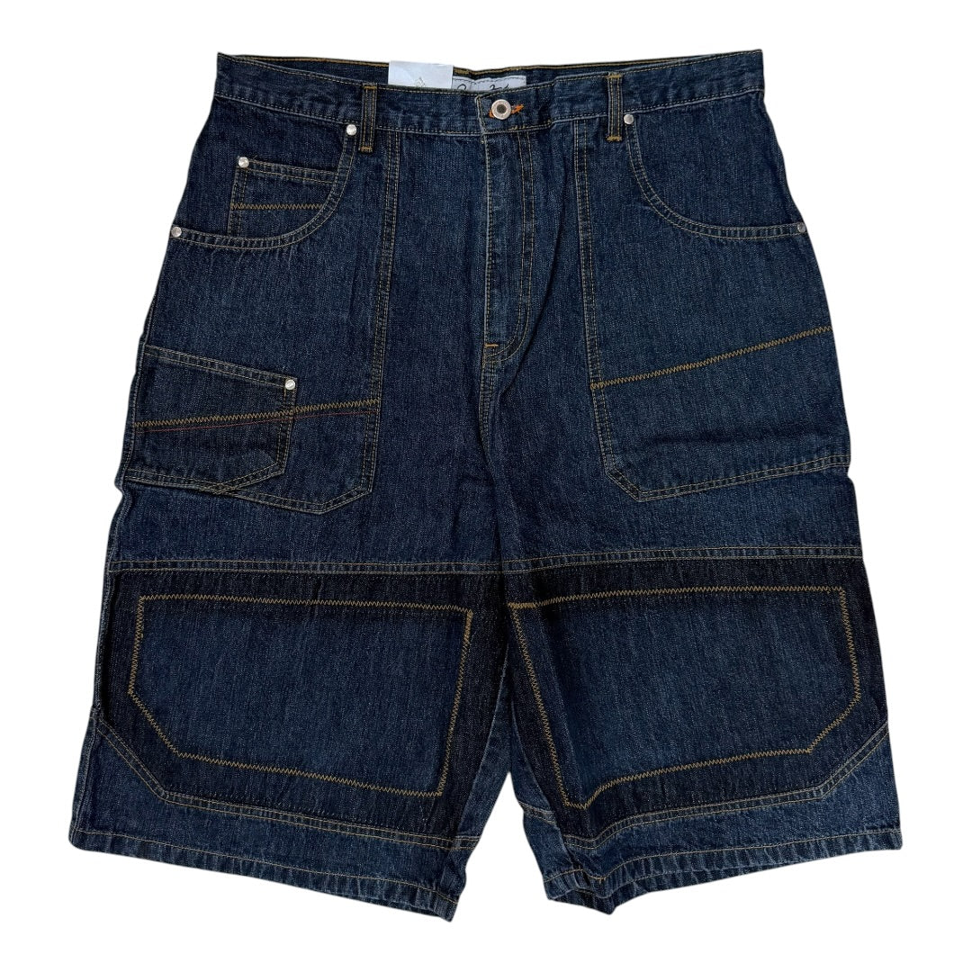 Sean John Y2K Baggy Denim Utility Shorts