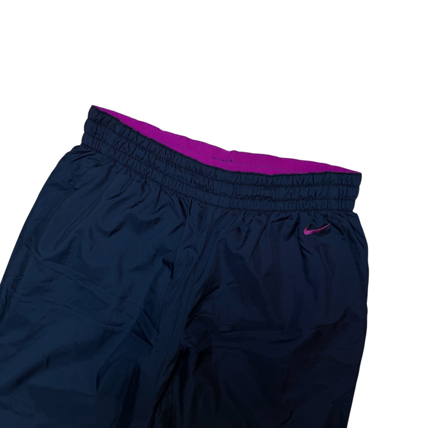 Vintage Nike Dark Blue Baggy Track Pants